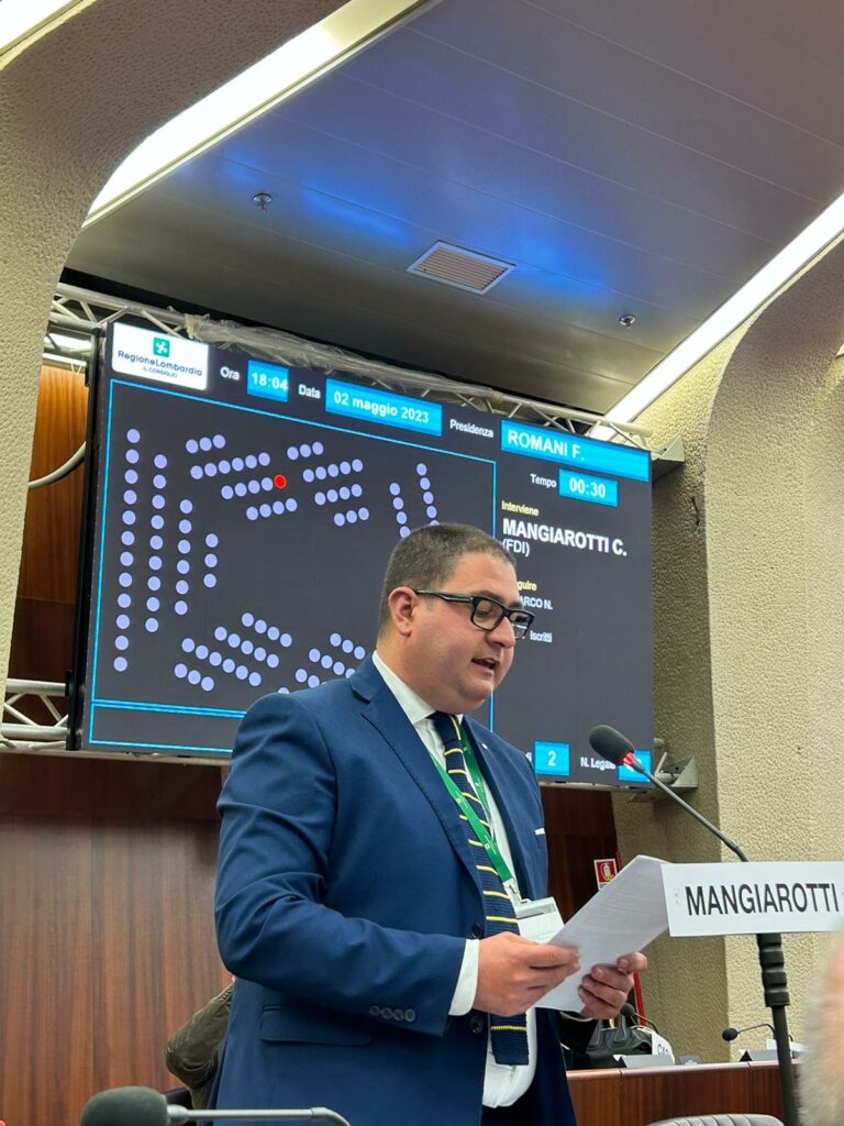 Palazzo Pirelli, 2 maggio 2023 - Presentazione mozione contro la produzione e la commercializzazione di cibi sintetici